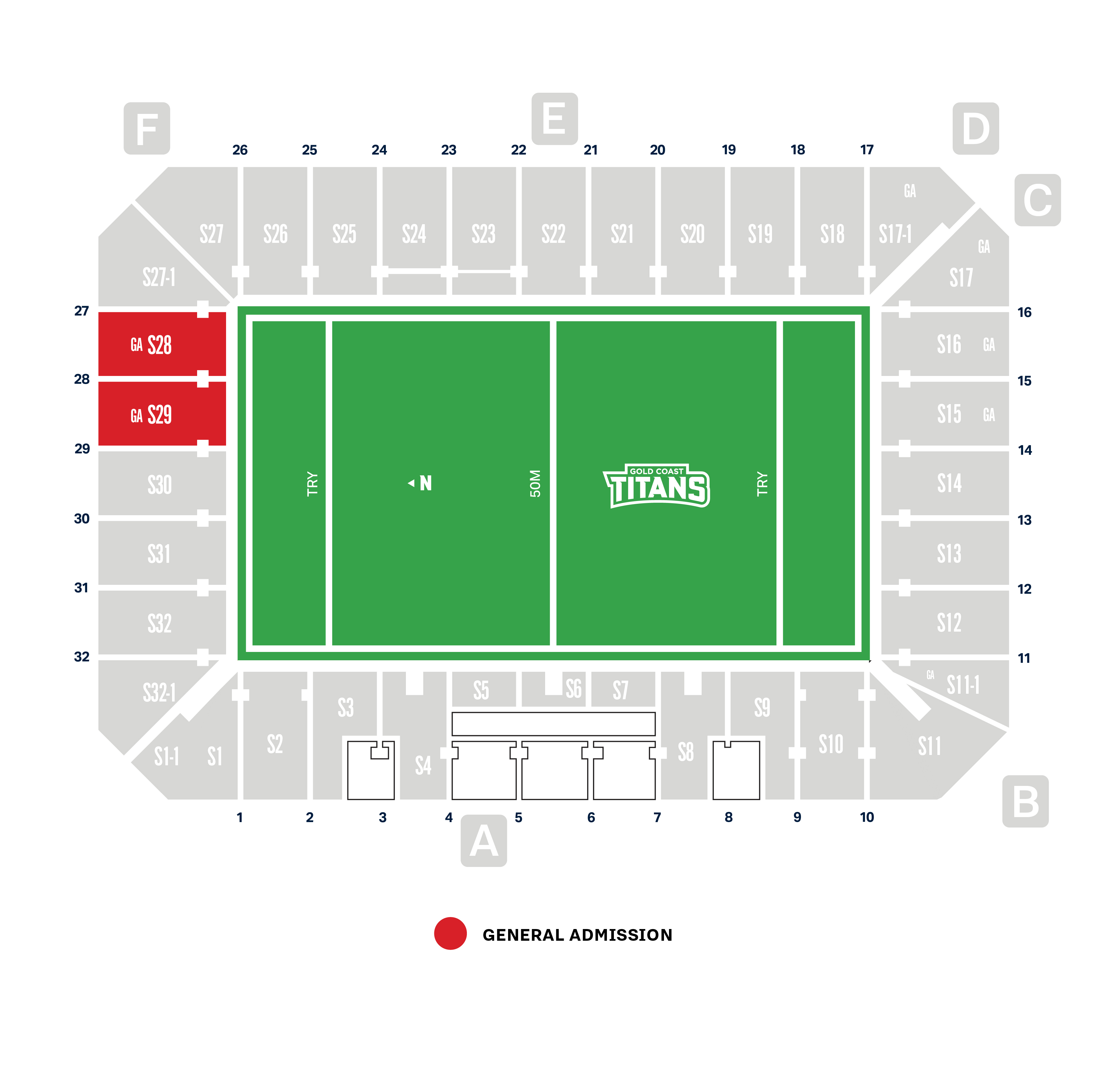 2025 Seating Maps for Membership Basic